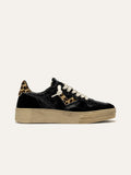 HYPER Sneakers in Black and Leopard