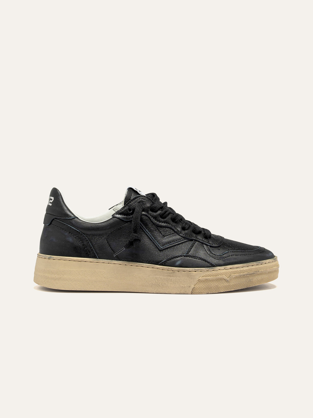 Sneaker HYPER in Pelle Nera