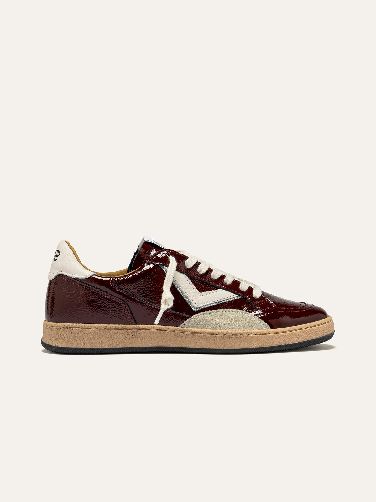 Sneaker PLAYNEW Bordeaux e Panna