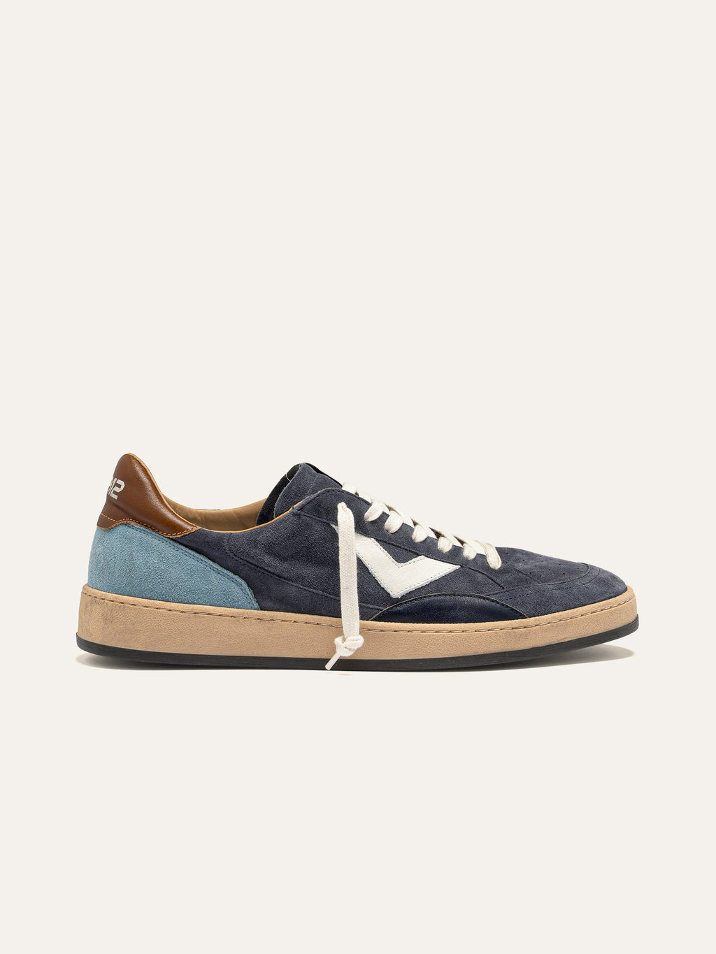 PLAYNEW Sneakers in Navy Blue and Light Blue