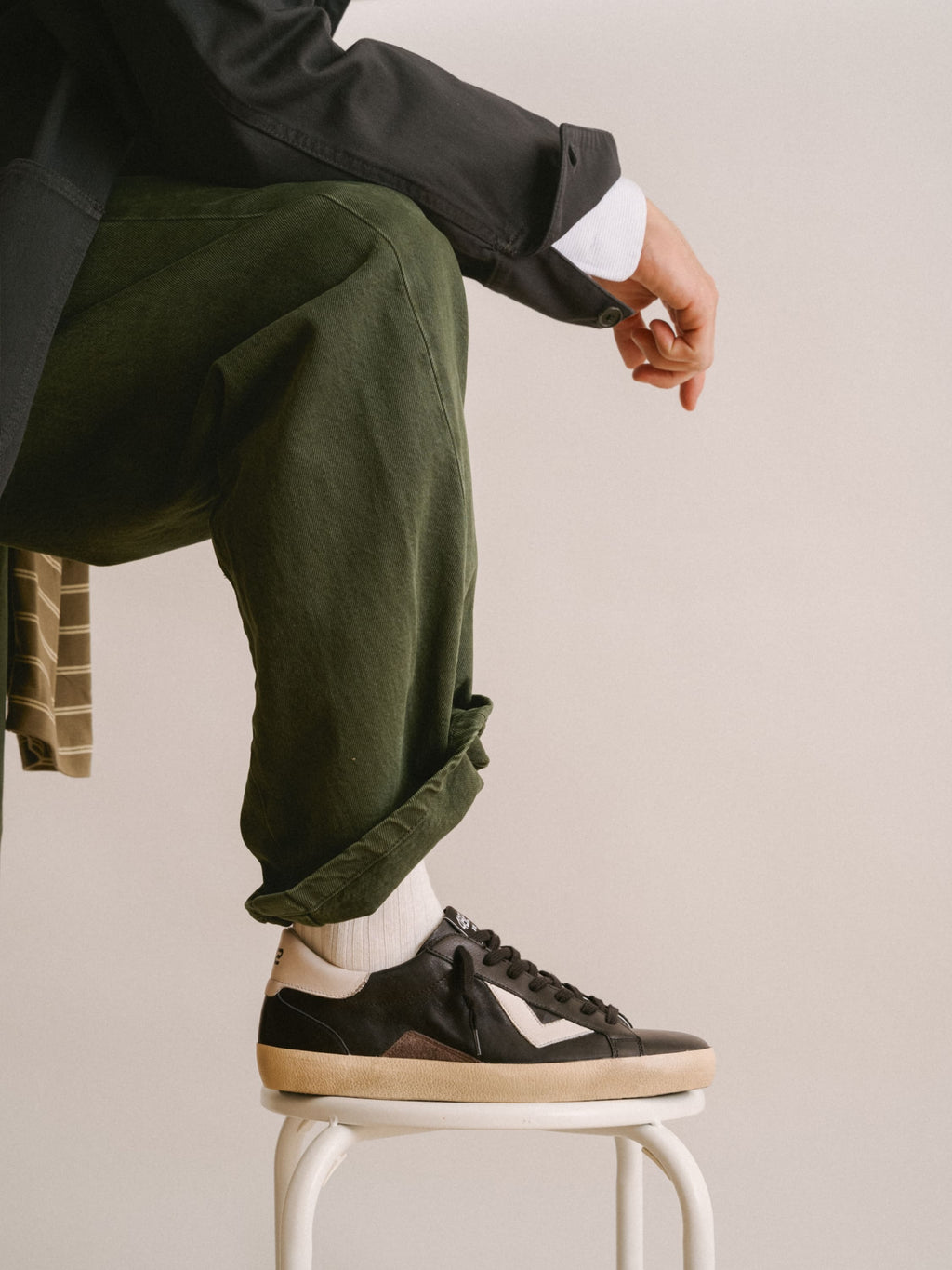 SUPRIME Sneakers in Black and White