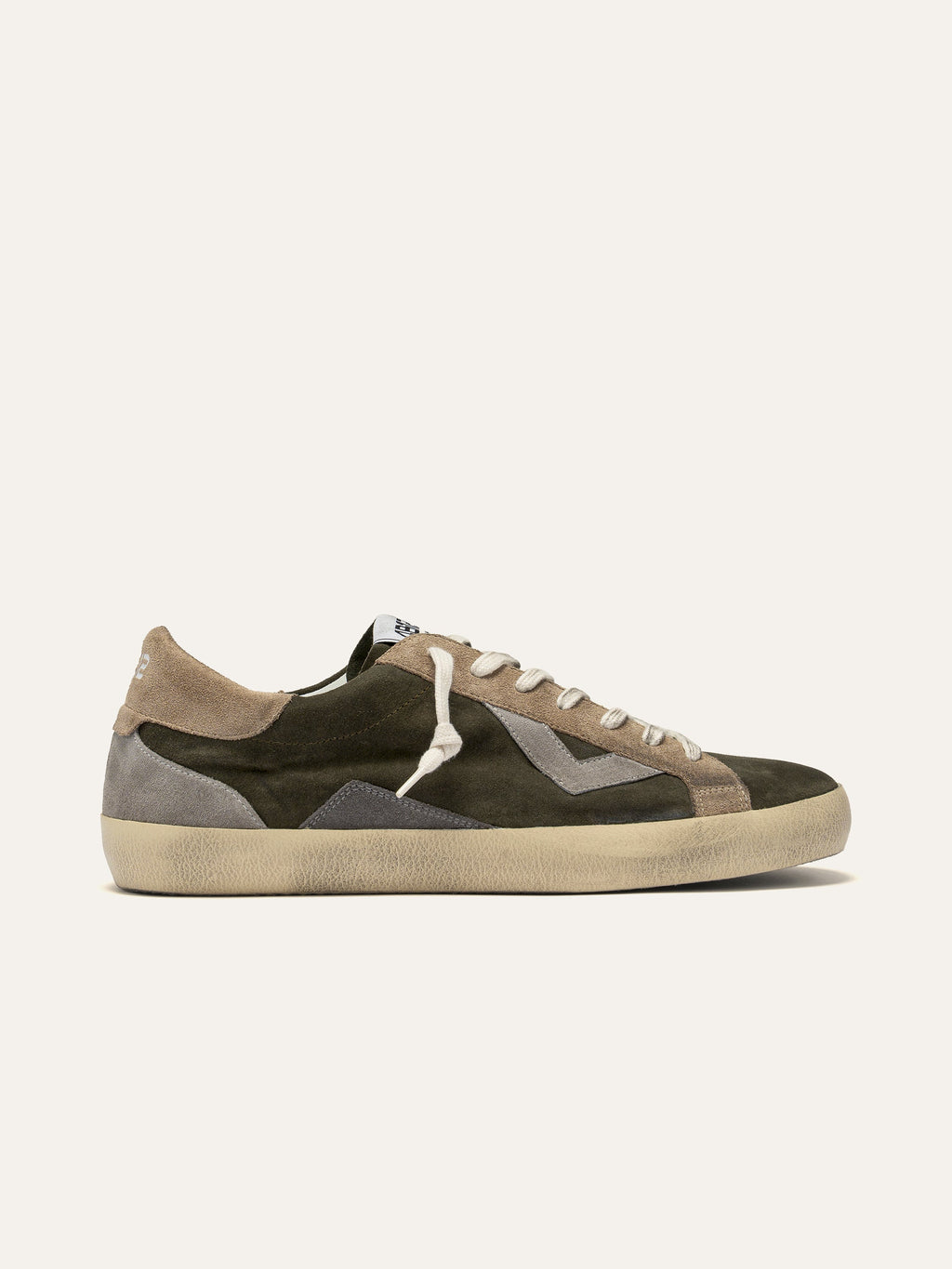SUPRIME Sneakers in Olive Green and Grey