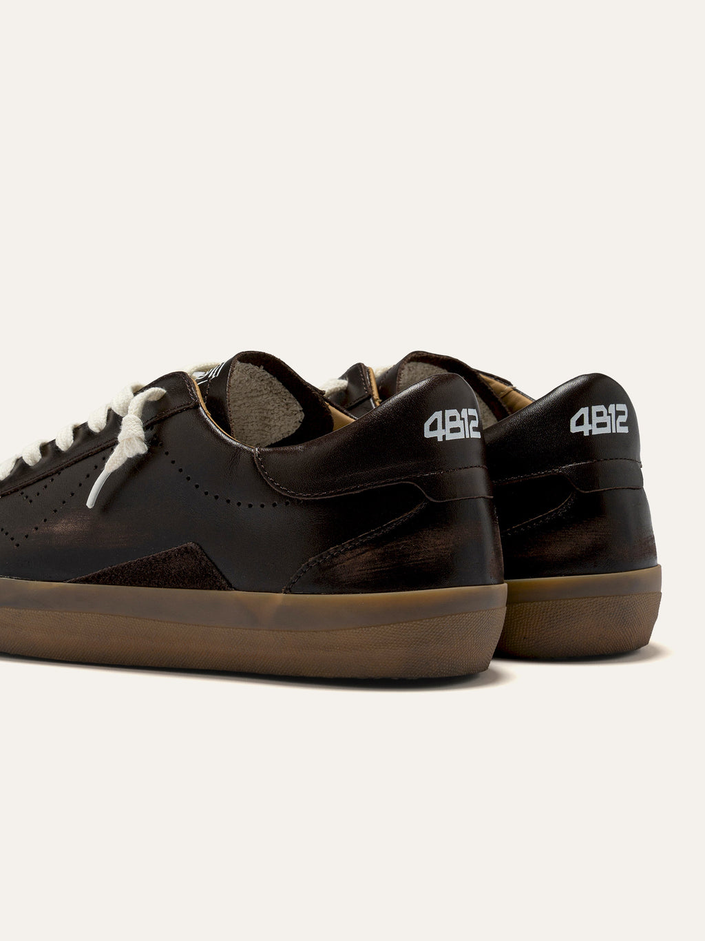 SUPRIME Sneakers in Dark Brown