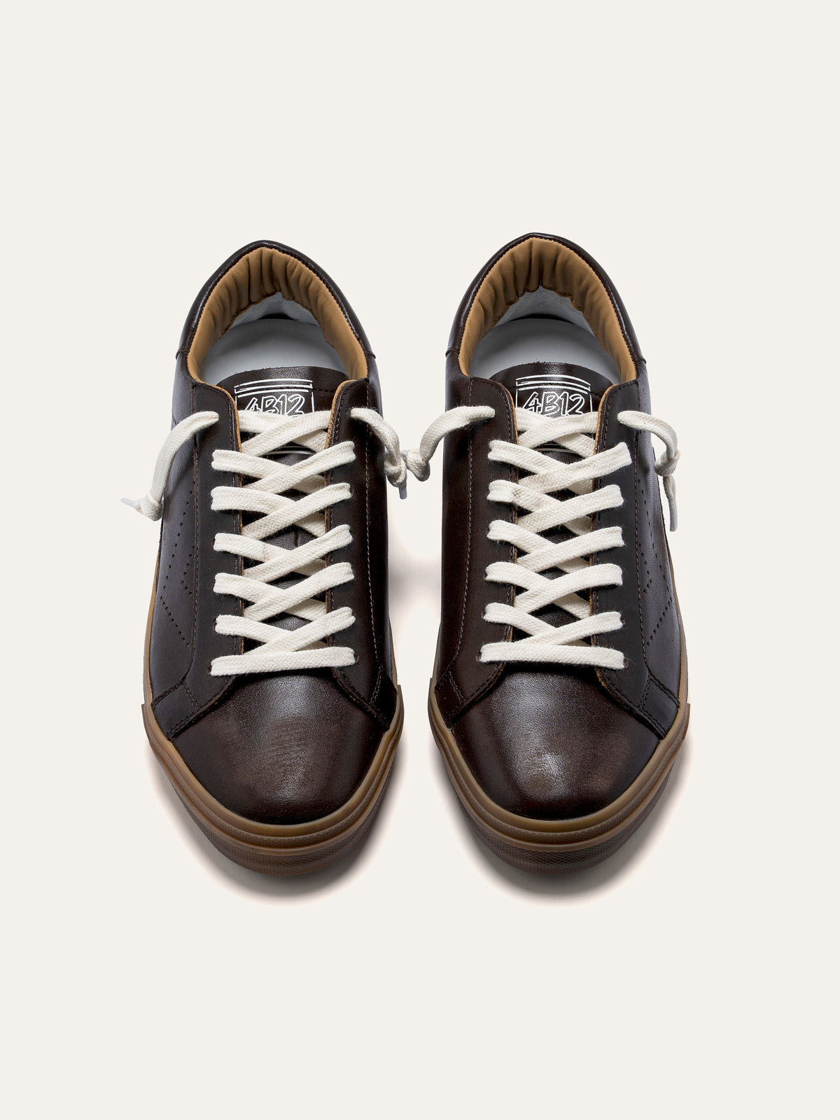 SUPRIME Sneakers in Dark Brown