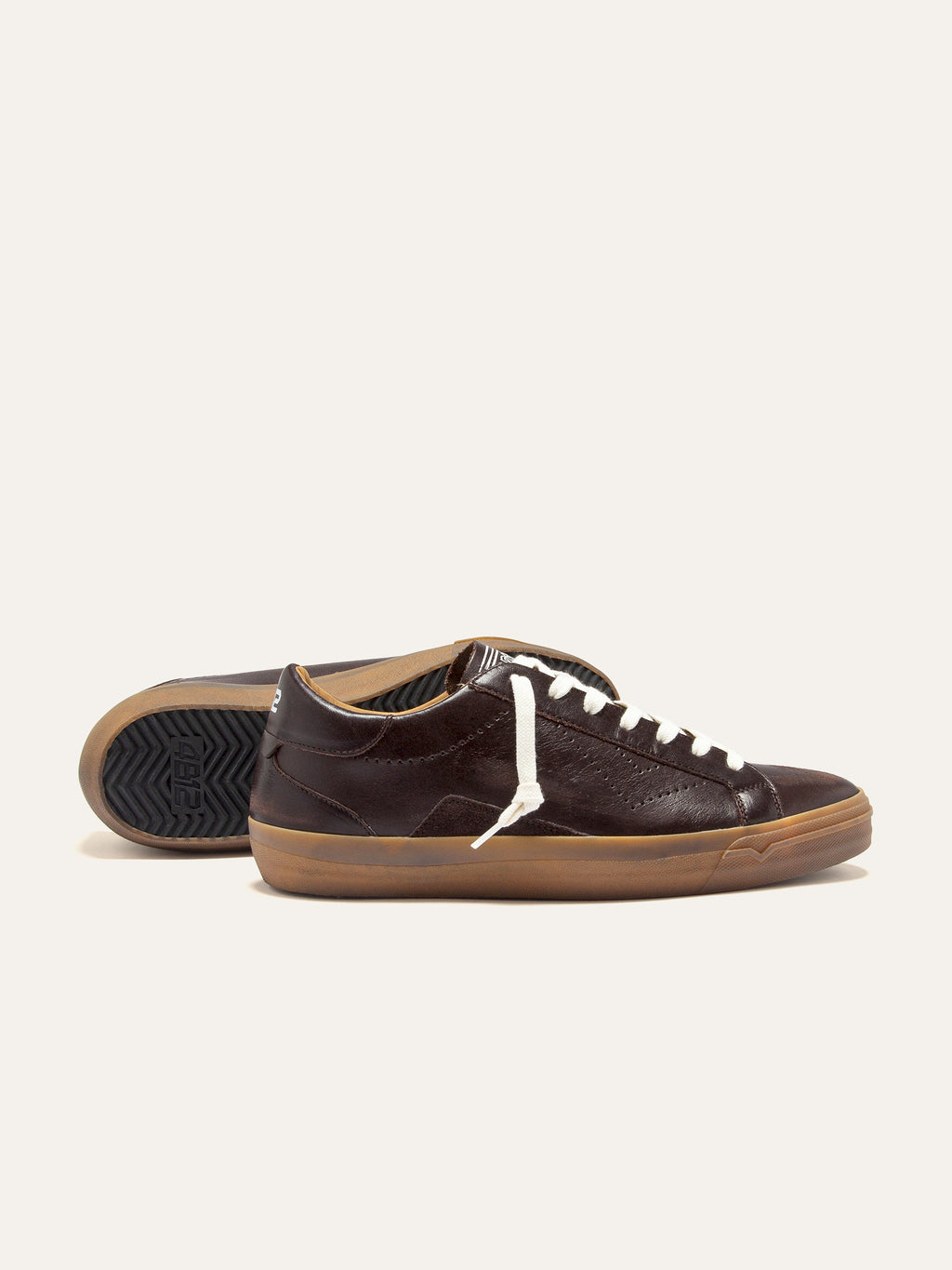 SUPRIME Sneakers in Dark Brown