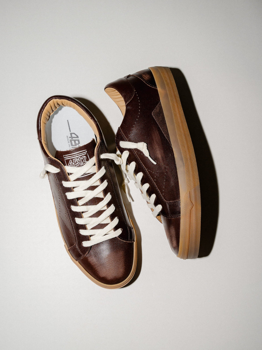 SUPRIME Sneakers in Dark Brown